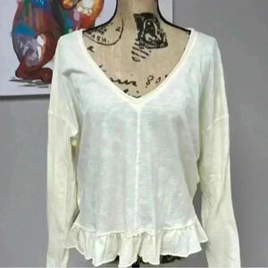 Anthropology Pilcro Top Size XS